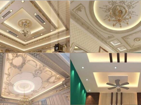 ديكورات جبس اسقف راقية كلاسيك